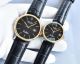 Replica Rolex Cellini Gold Dial Rose Gold Bezel Couple Leather Strap Watch (3)_th.jpg